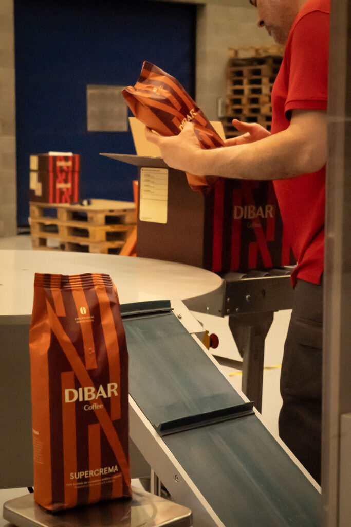 dibar coffee packaging